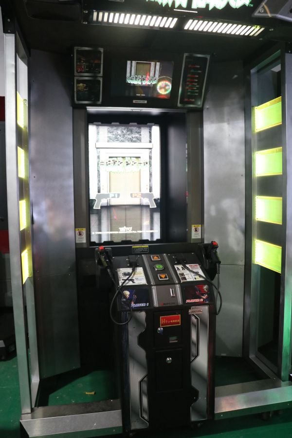 电梯激战 射击模拟视频游戏机 有一台原装正品 实物拍摄